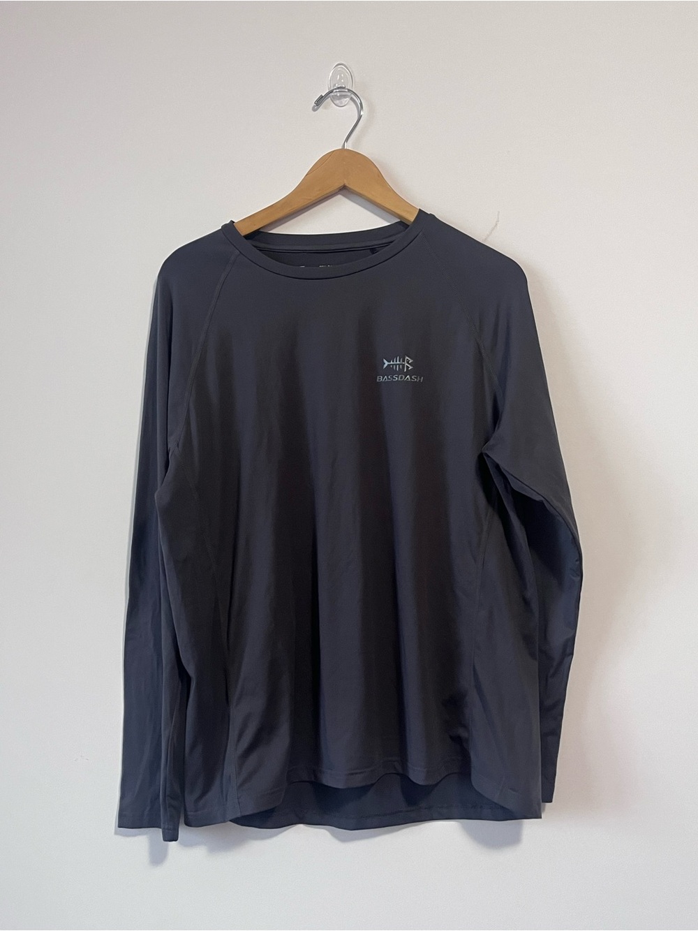 Men’s Bassdash Charcoal Gray Longsleeve Shirt